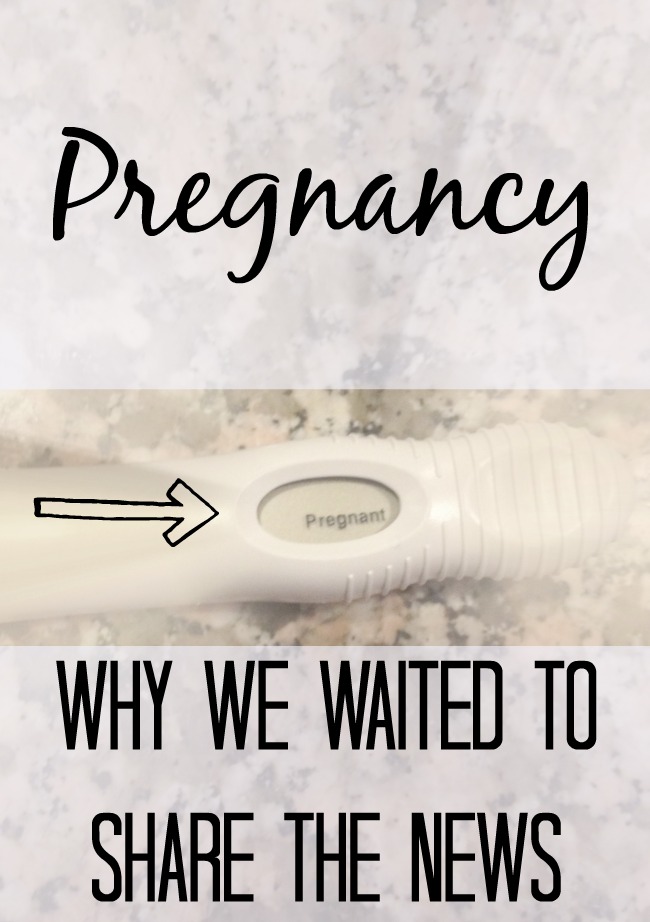 when to tell people you're pregnant
